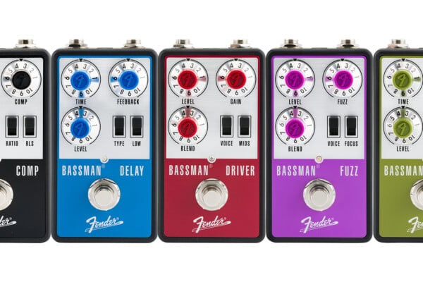 Fender Unveils the Bassman Pedal Series