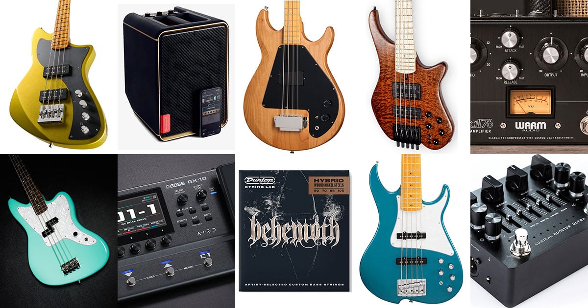 Bass Gear Roundup: The Top 10 Gear Stories in October 2024