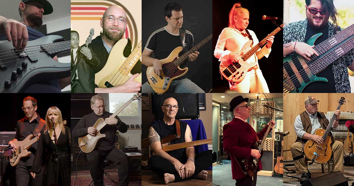 Reader Spotlights and Videos: 10 Favorites Among Bassists in 2024