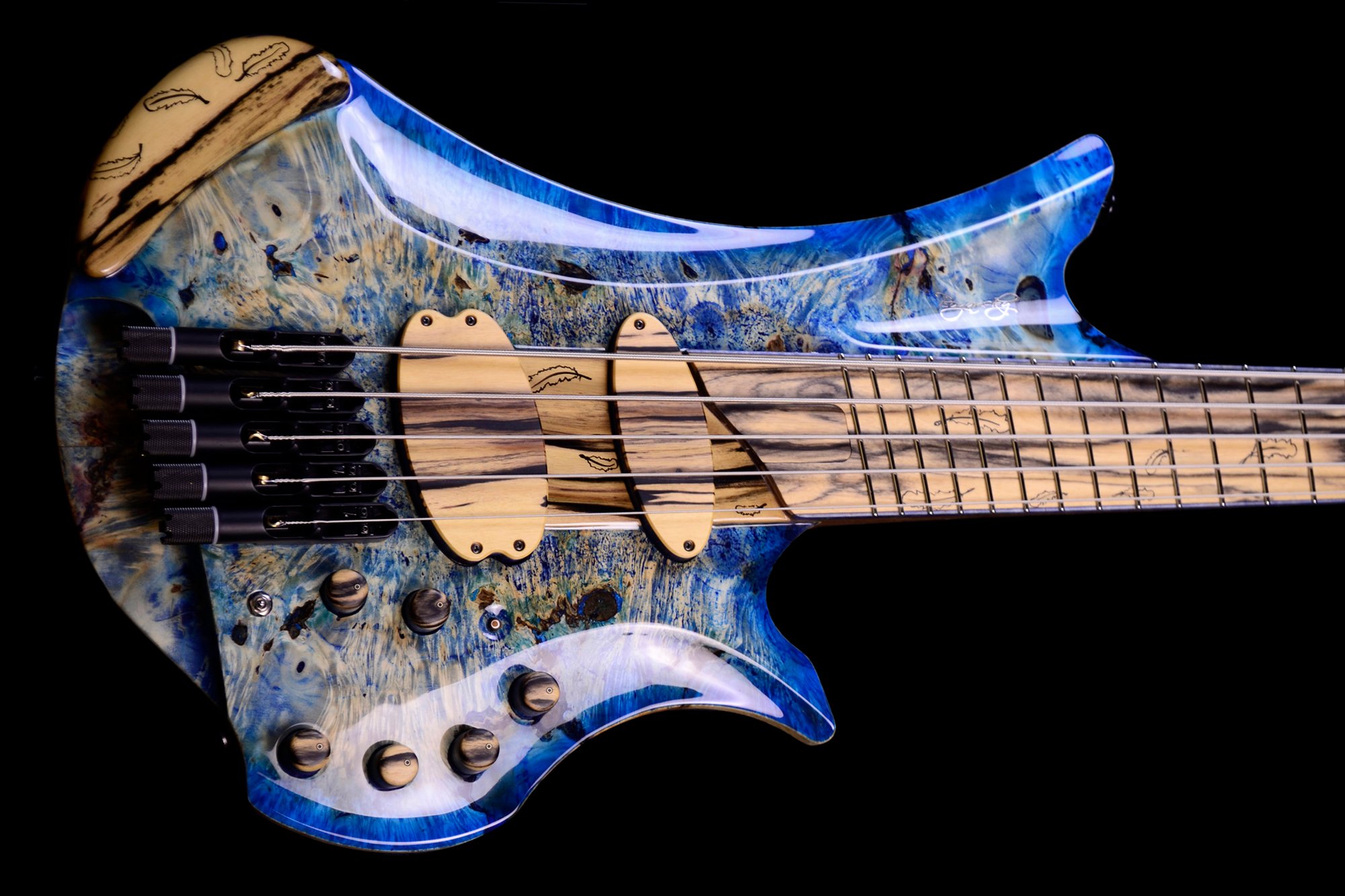 Bass of the Week: This Hand-Painted Boyarsky Paradox is a Custom Masterpiece