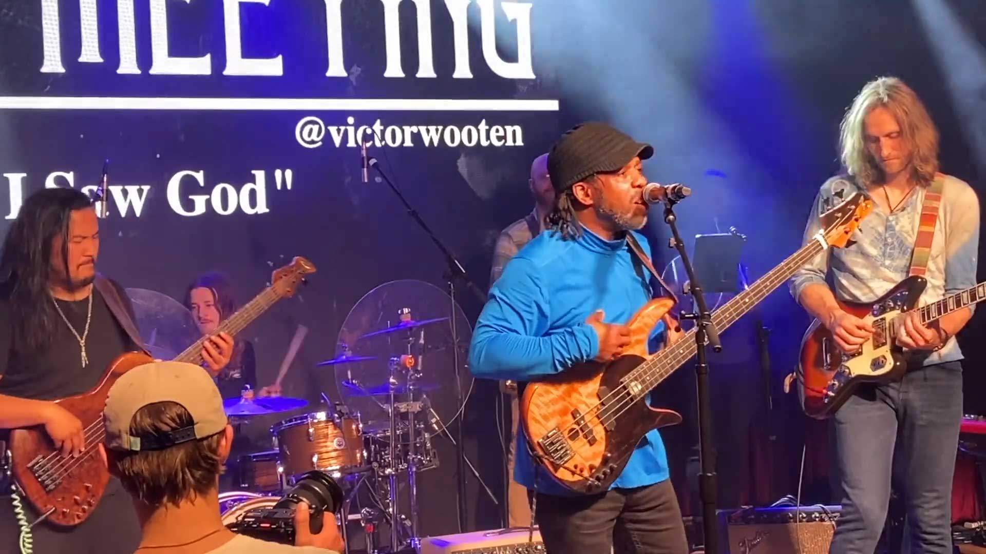 Watch: Victor Wooten and Eric Fortaleza’s Two-Bass Performance of “I Saw God”